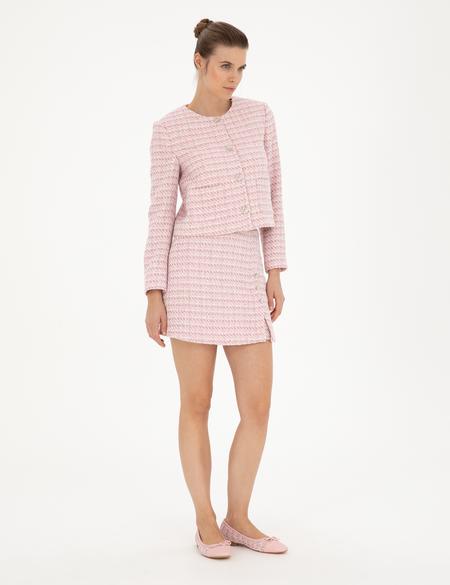 Pembe A Kesim Tüvit Etek - 50282078011