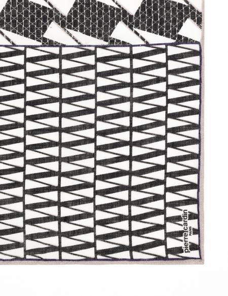 Siyah Keten Mendil - 50294489001