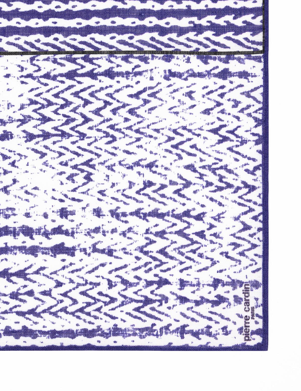 Lacivert Keten Mendil - 50294572001