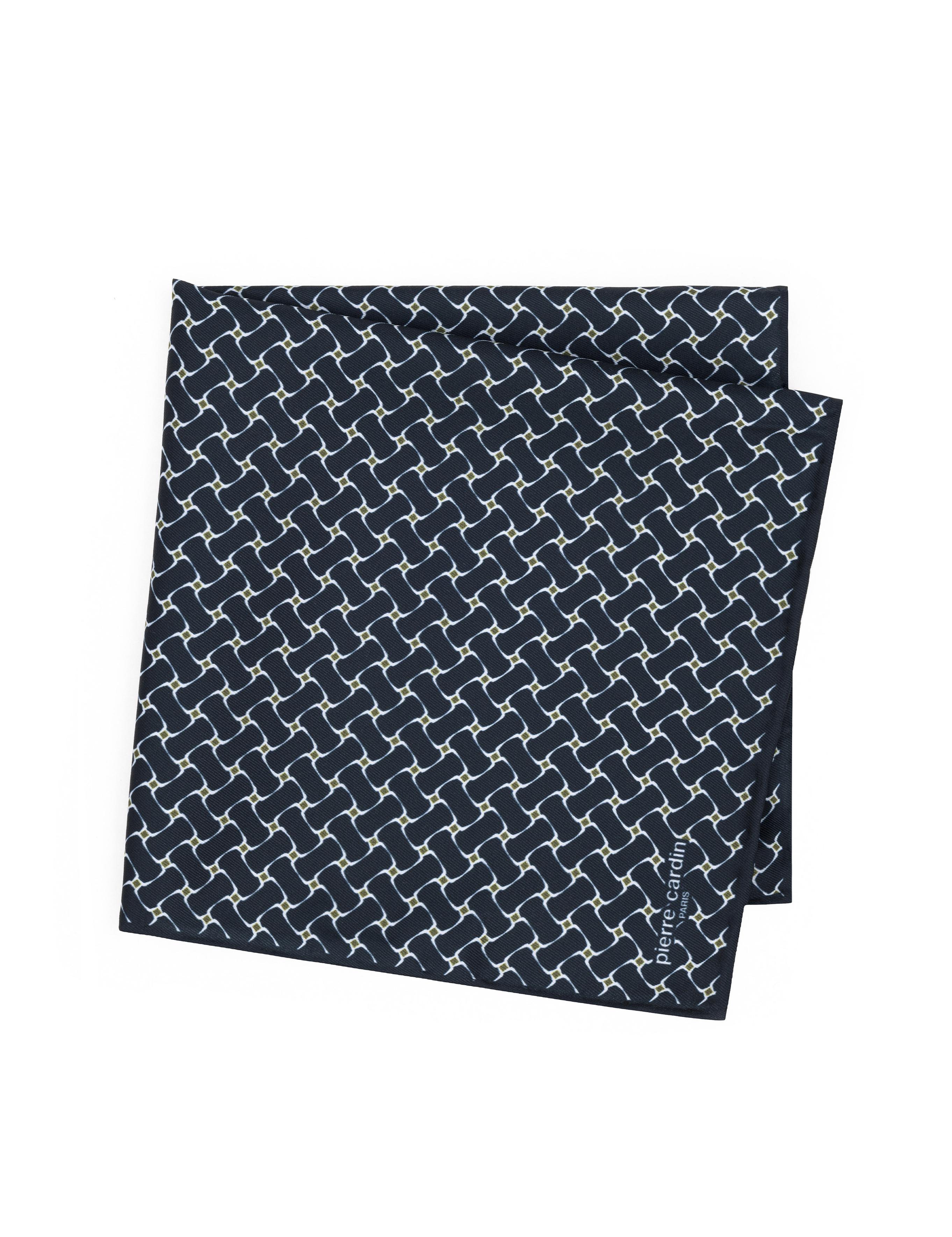 Lacivert Desenli Mendil