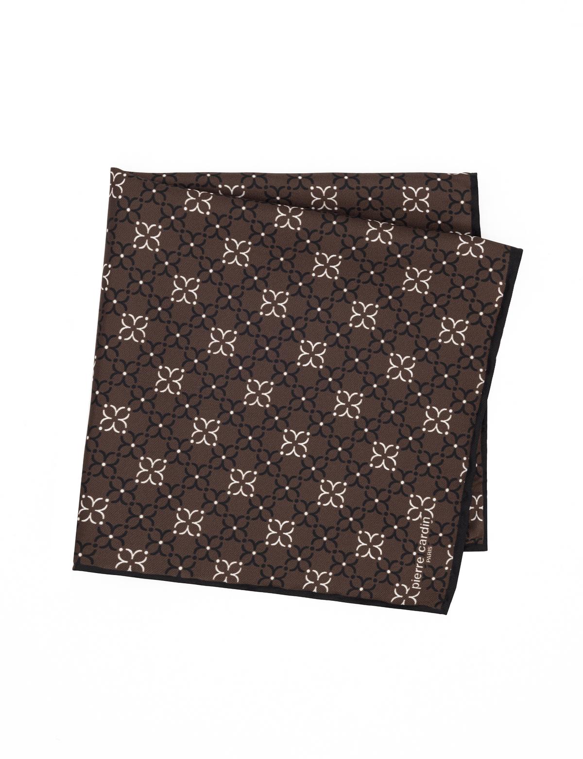 Kahverengi Desenli Mendil