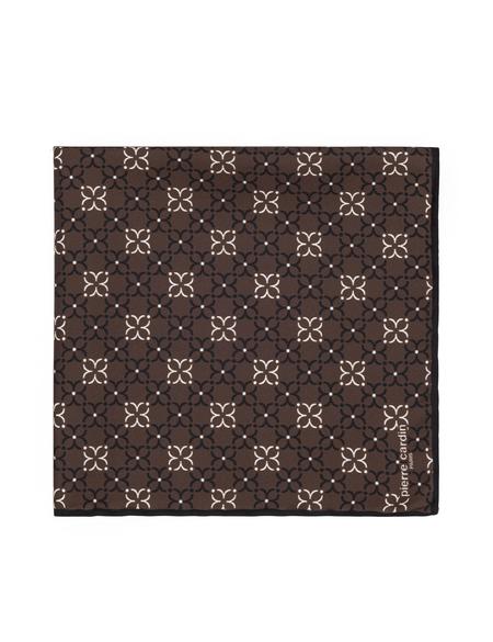 Kahverengi Desenli Mendil - 50294588002