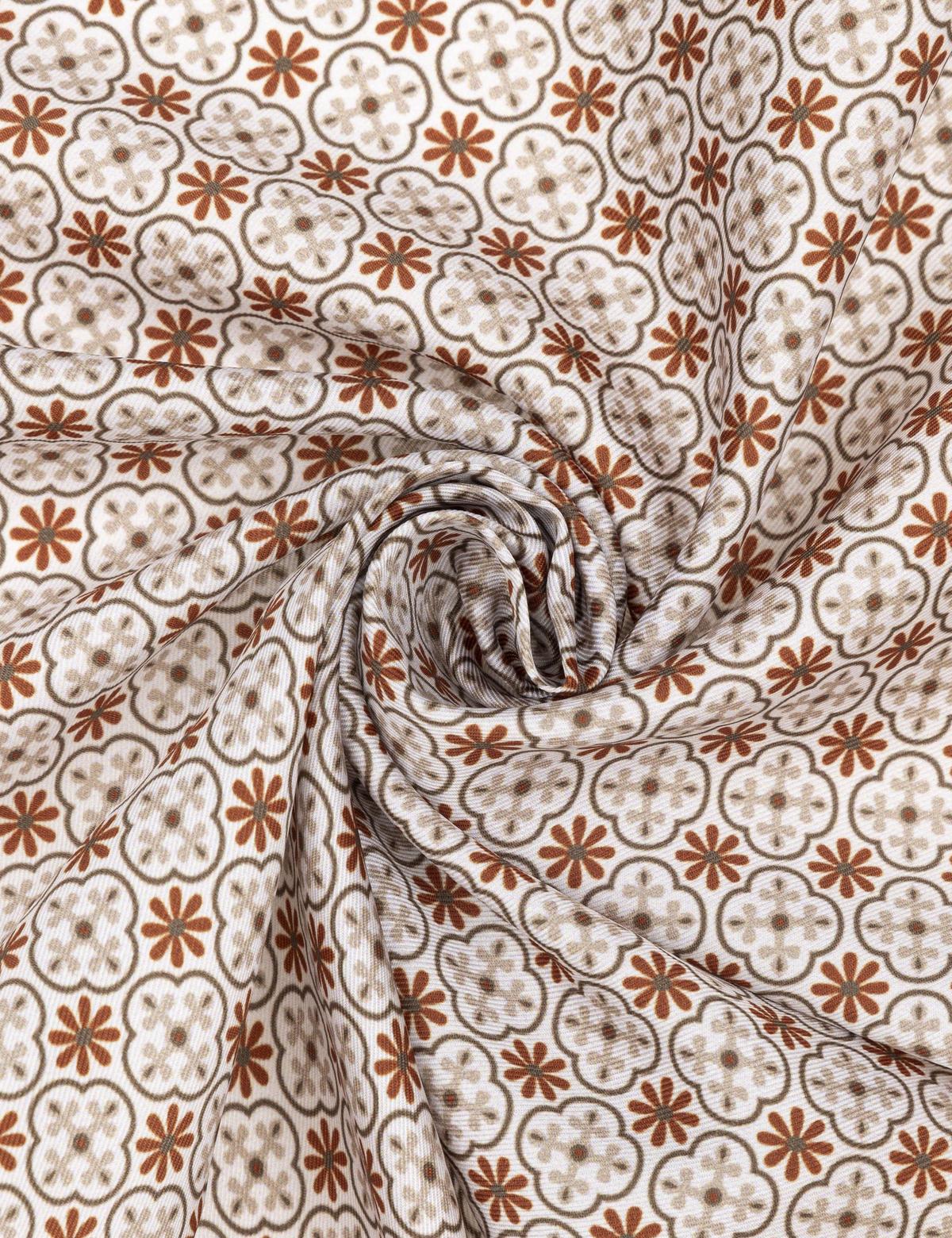 Kiremit Desenli Mendil - 50294592002