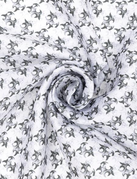 Gri Desenli Mendil - 50294596001