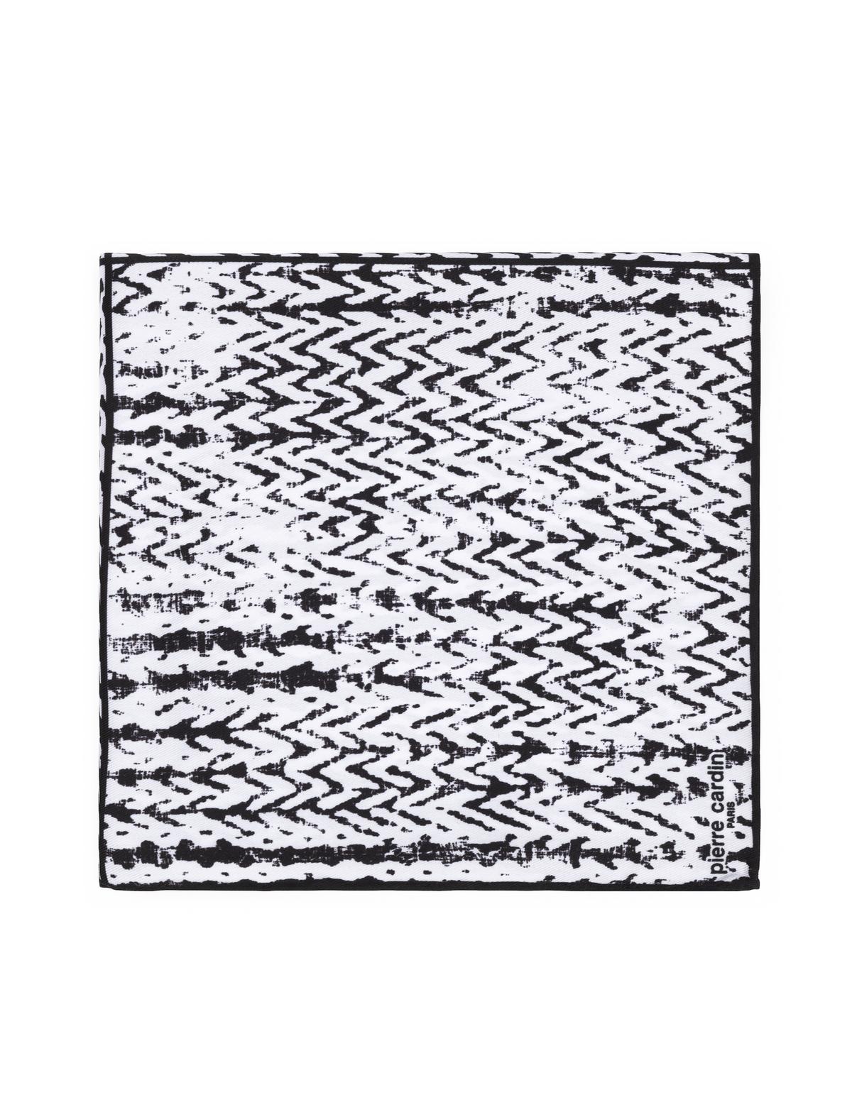 Siyah Desenli Mendil - 50294571001