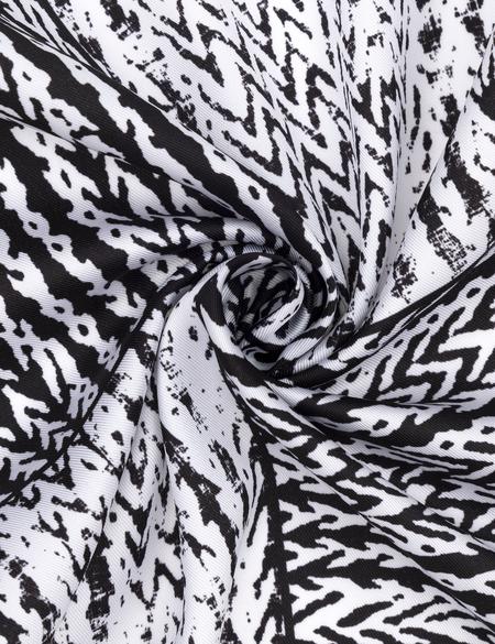 Siyah Desenli Mendil - 50294571001