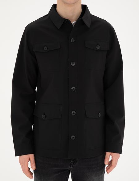 Siyah Baharlık Mevsimlik Mont - 50287645022