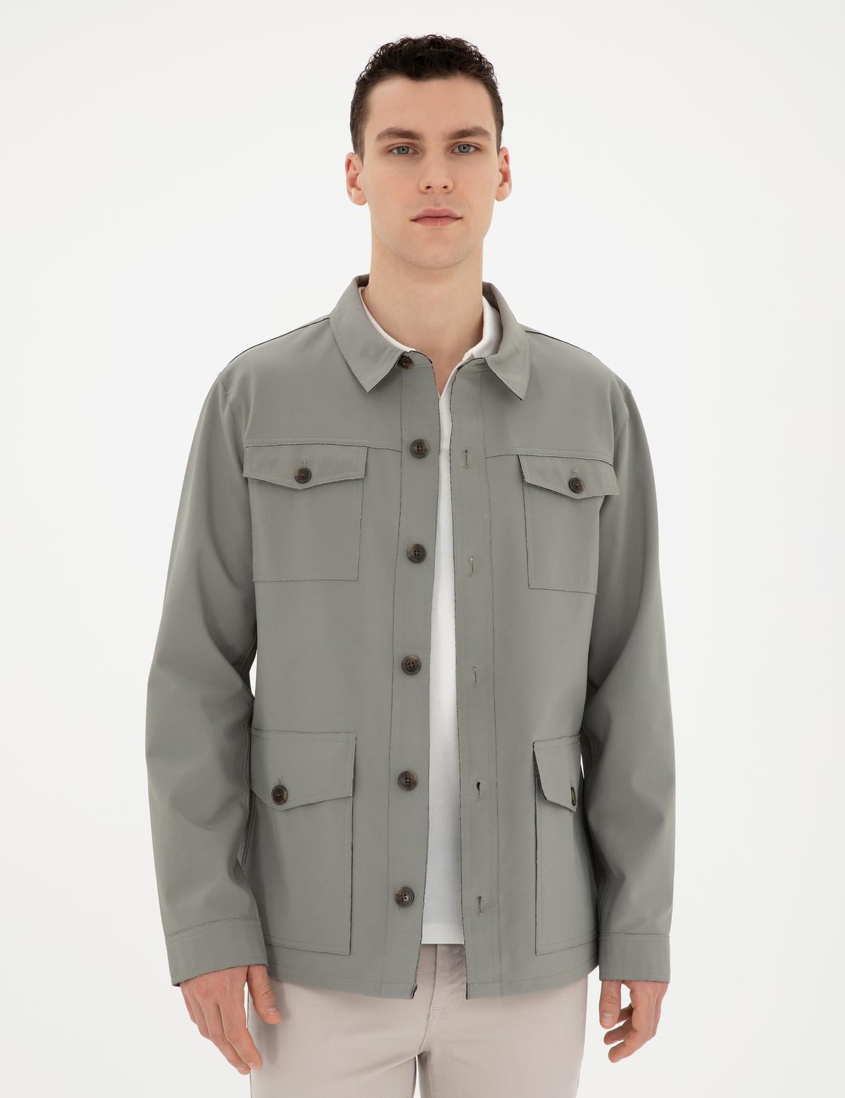 Yeşil Baharlık Mevsimlik Mont - 50287645033