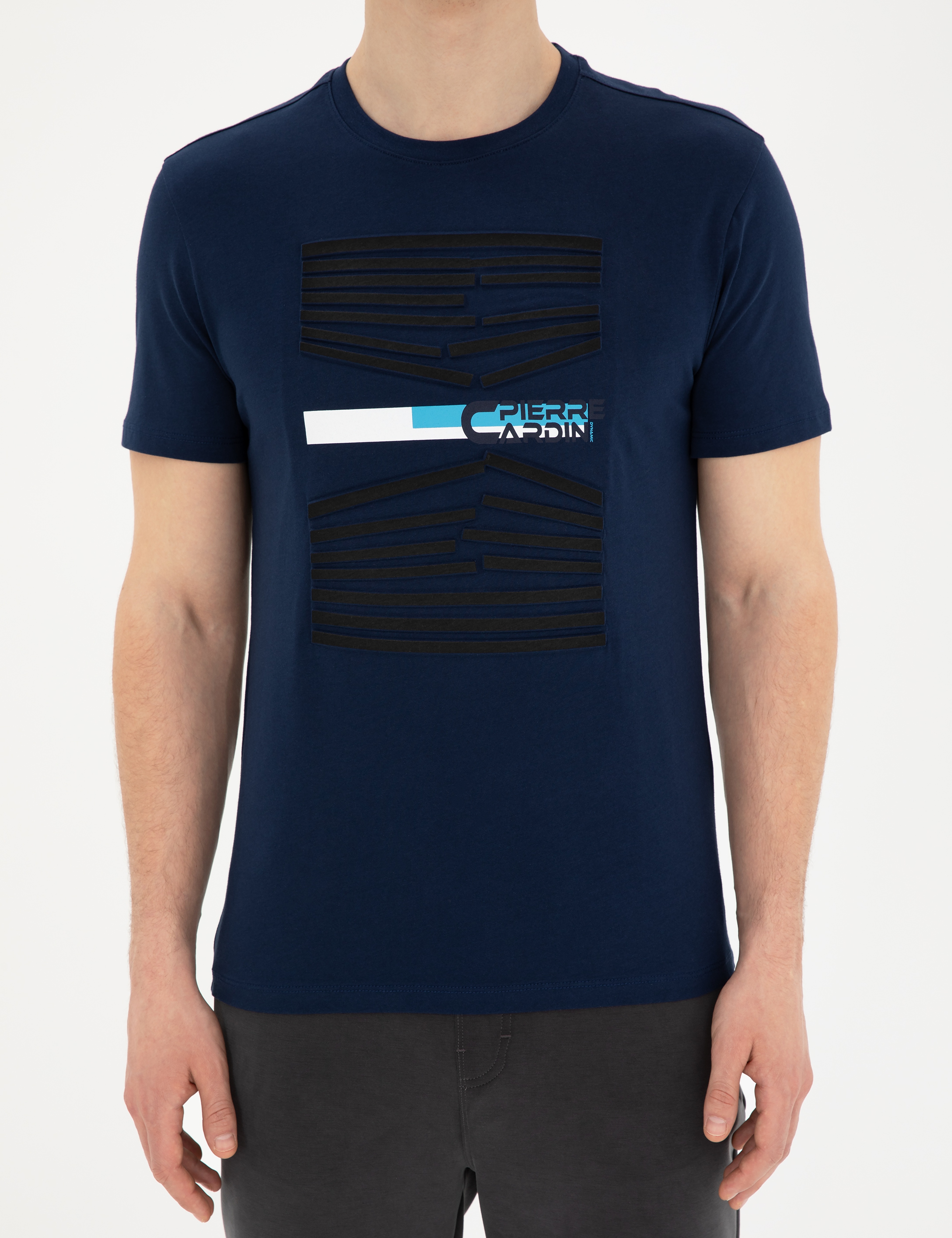 Lacivert Slim Fit Tişört