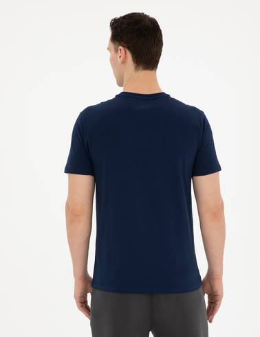 Lacivert Slim Fit Tişört