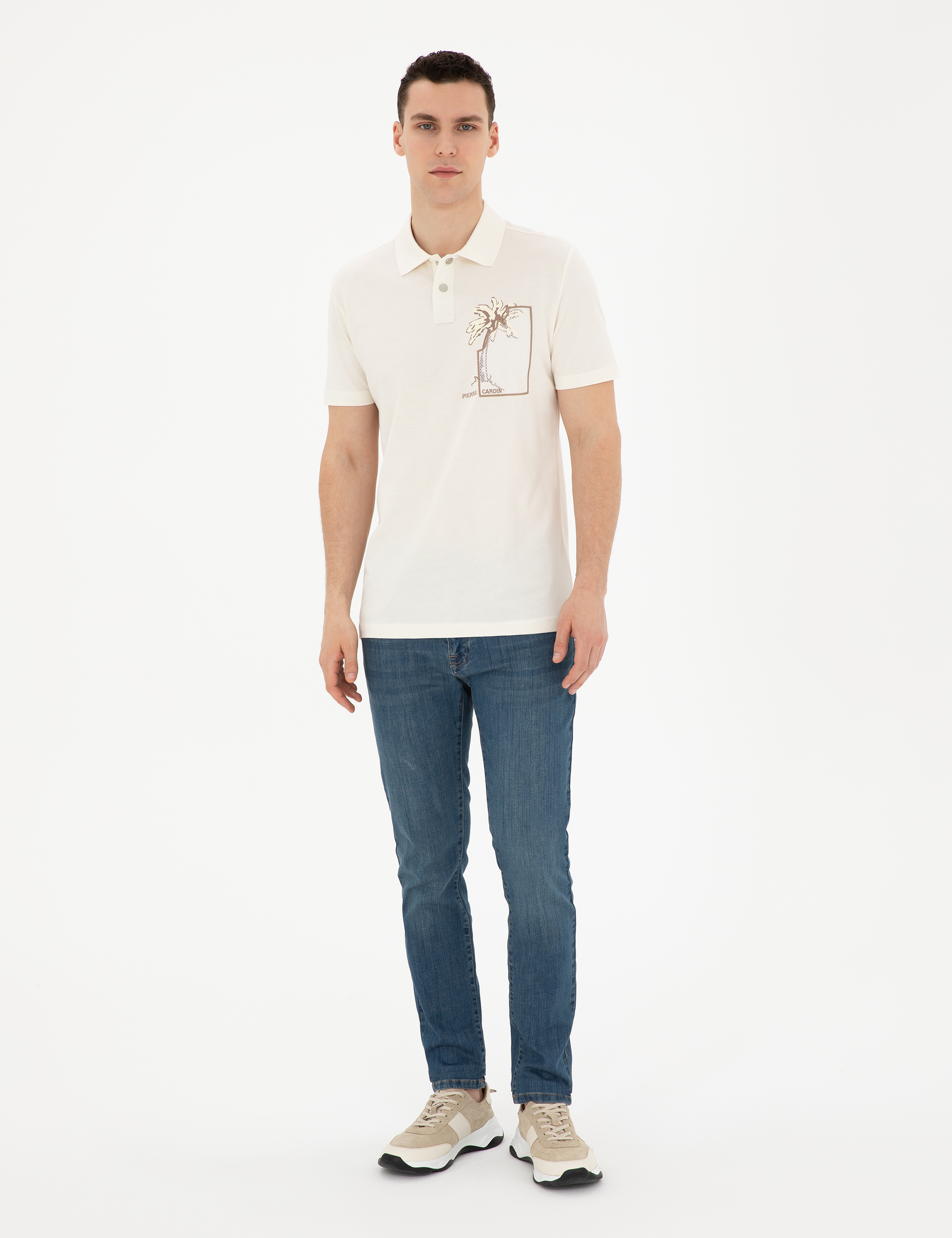 İndigo Slim Fit Jean Pantolon - Image 3