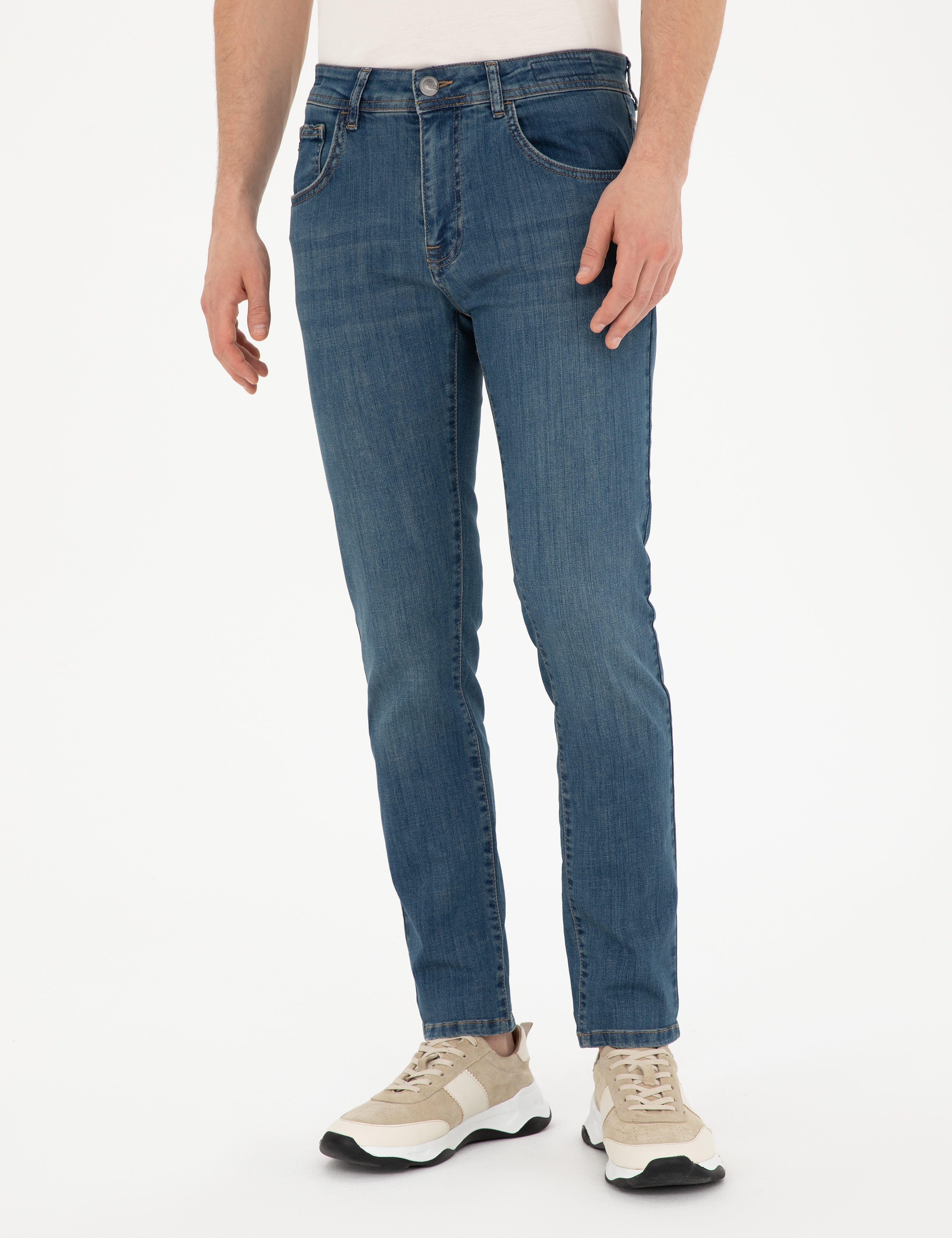 İndigo Slim Fit Jean Pantolon