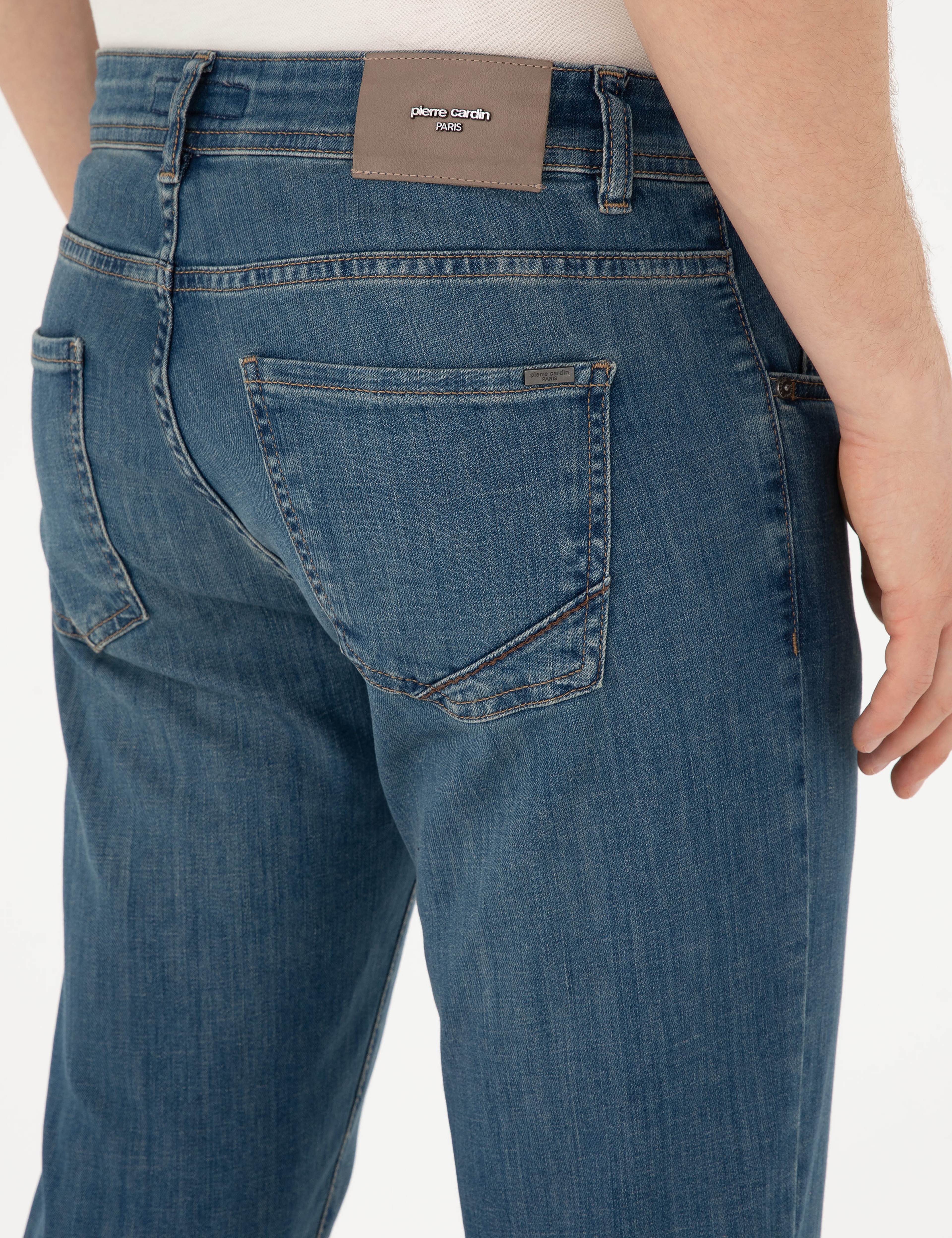 İndigo Slim Fit Jean Pantolon - Image 6