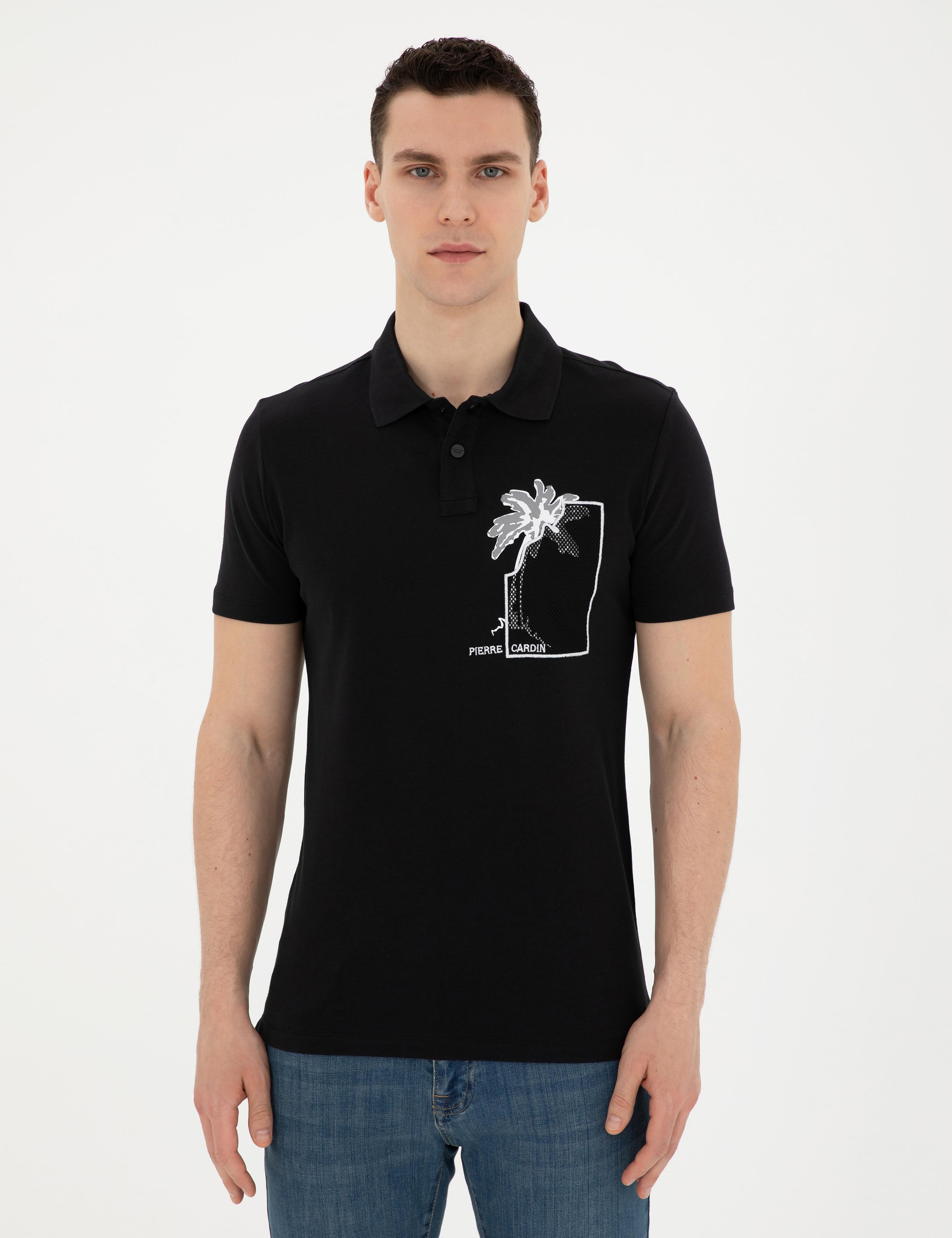 Siyah Slim Fit Tişört