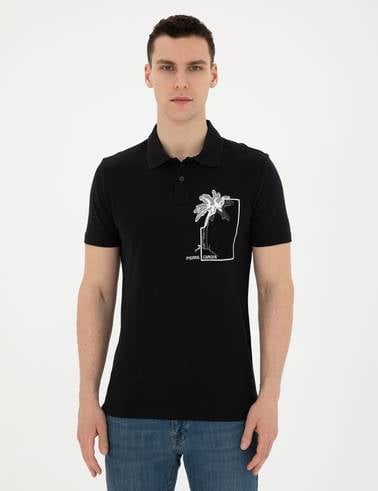 Siyah Slim Fit Tişört