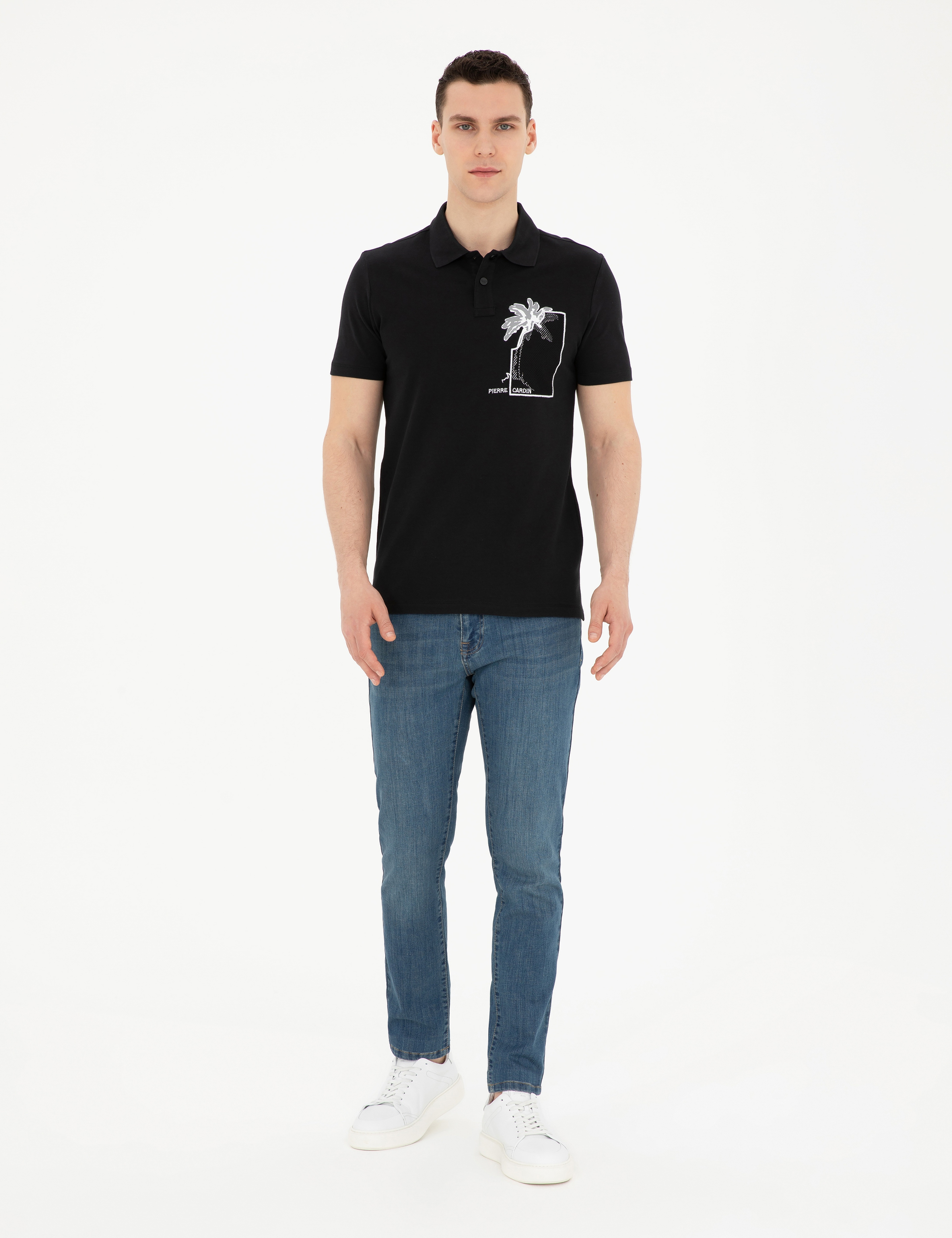 Siyah Slim Fit Tişört