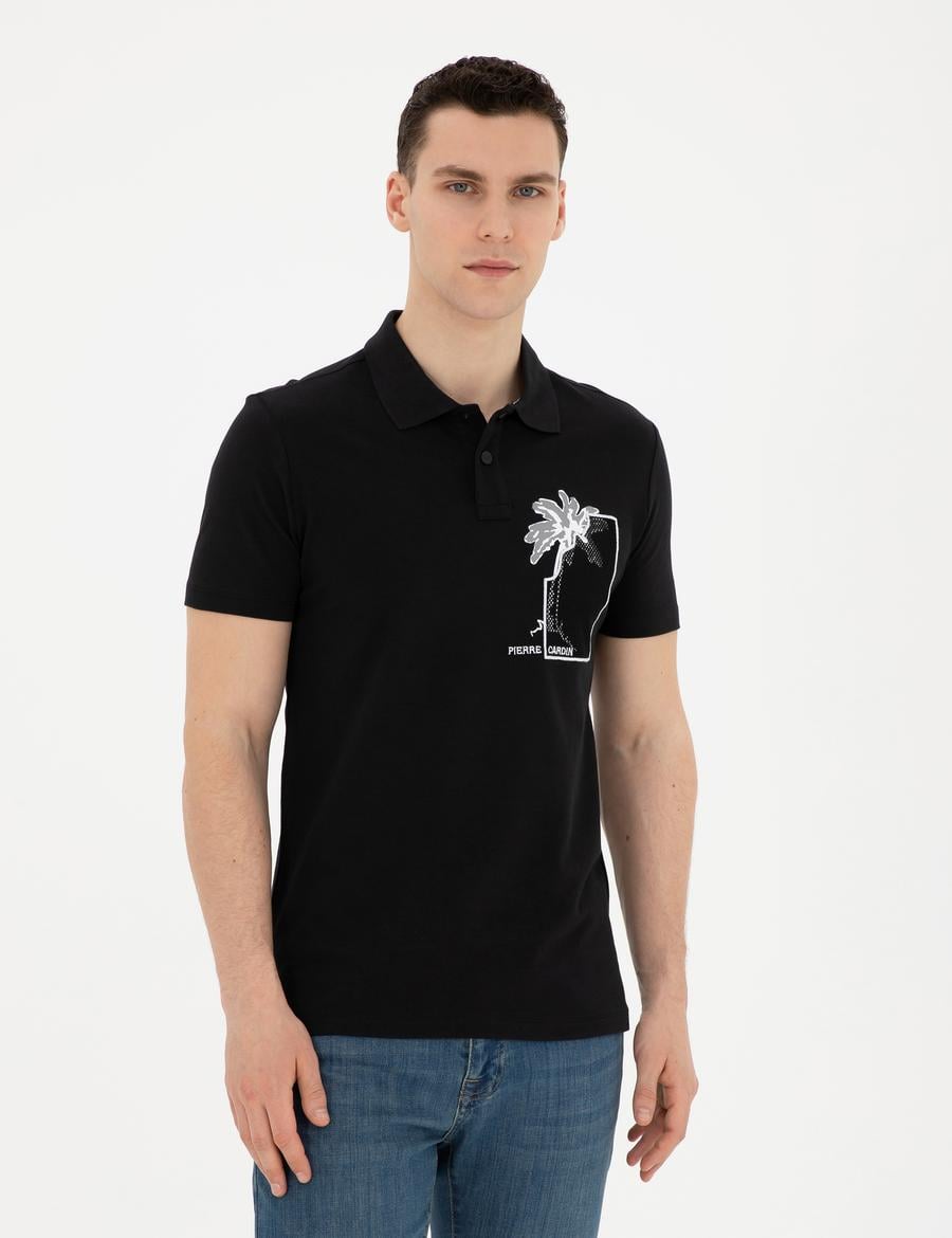 Siyah Slim Fit Tişört