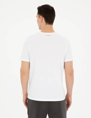 Beyaz Regular Fit Tişört