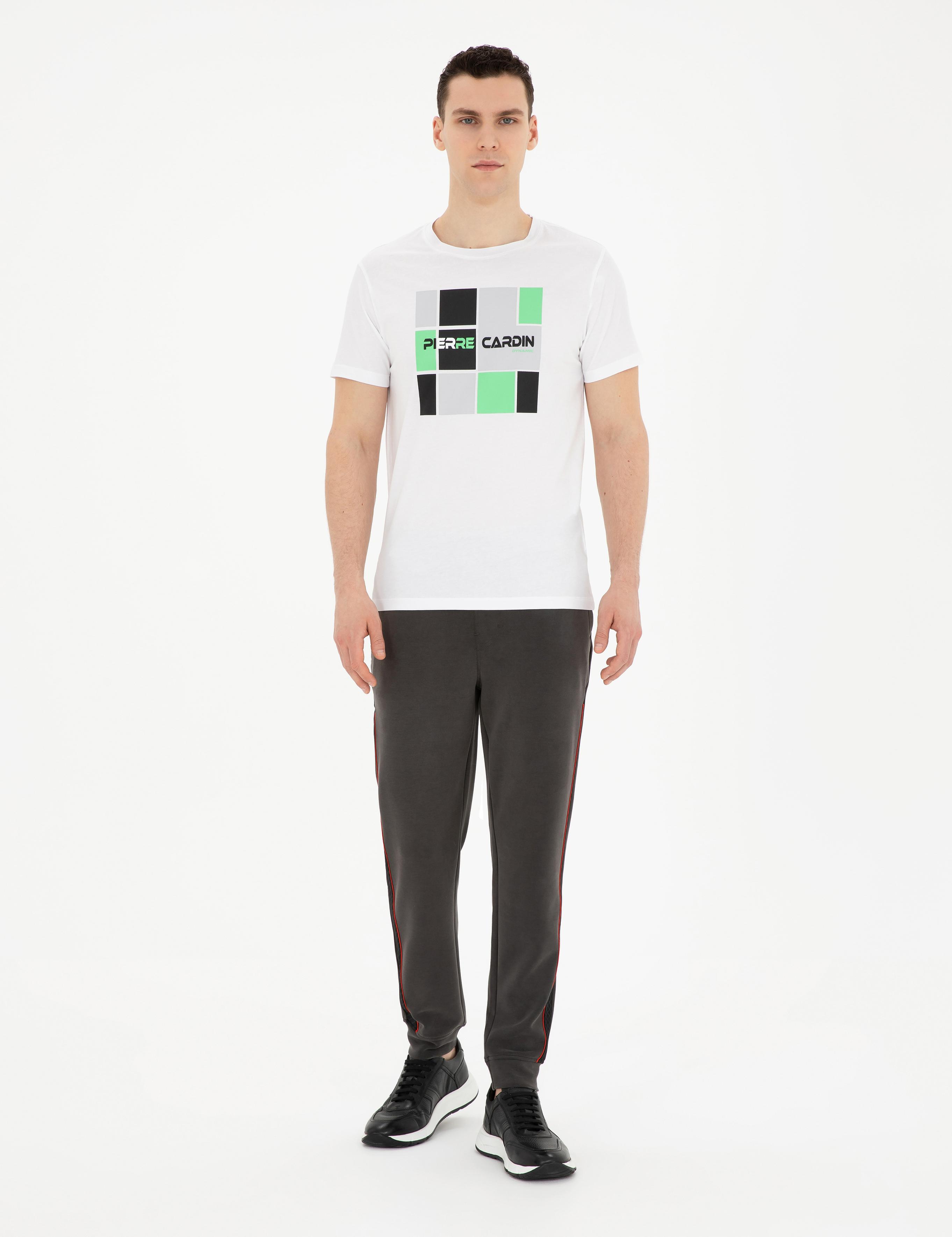 Beyaz Slim Fit Tişört