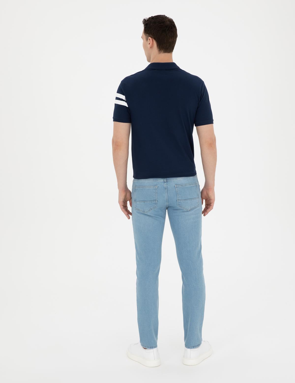 Açık Mavi Slim Fit Jean Pantolon - 50285095084