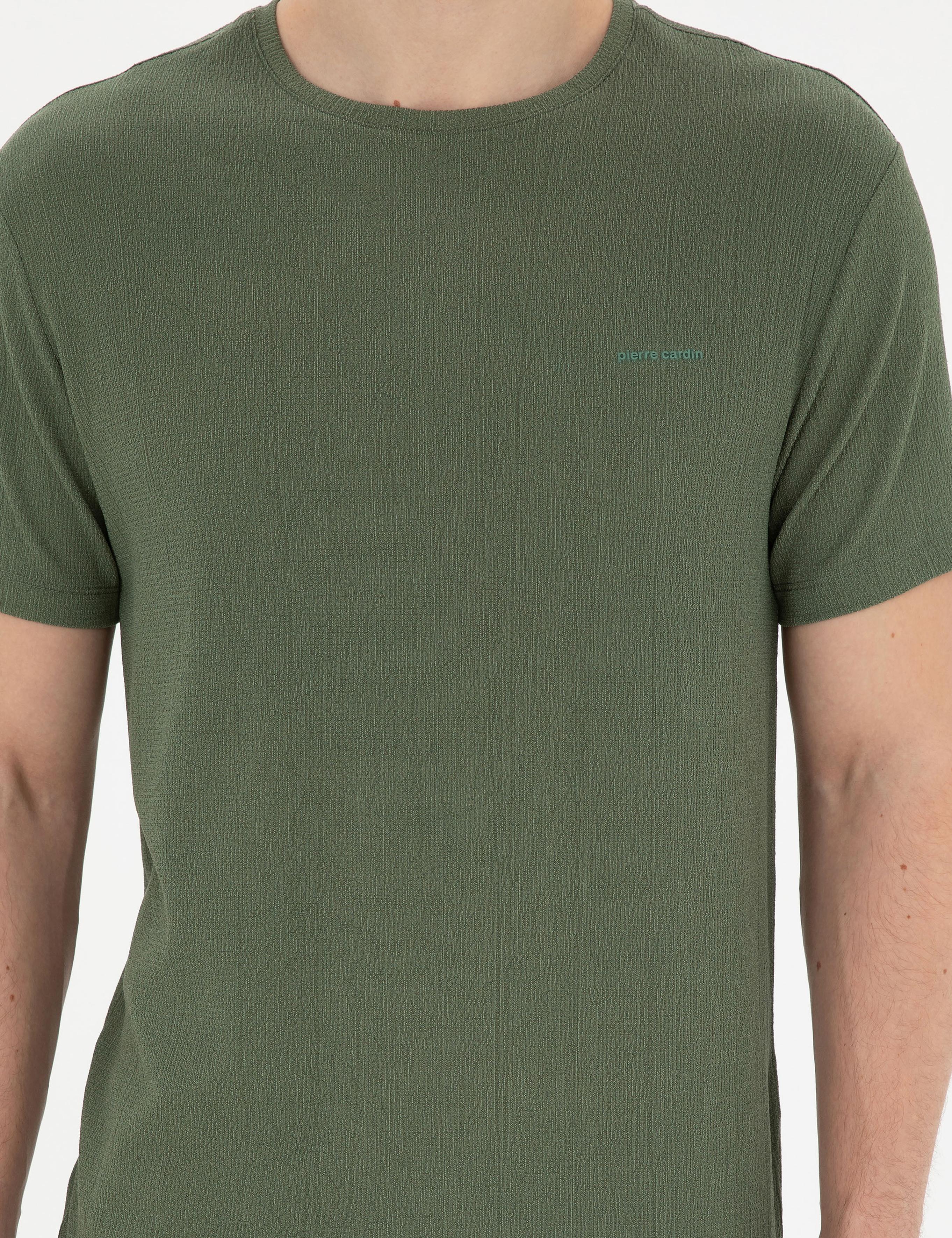 Haki Slim Fit Tişört