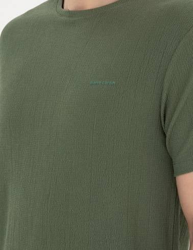 Haki Slim Fit Tişört
