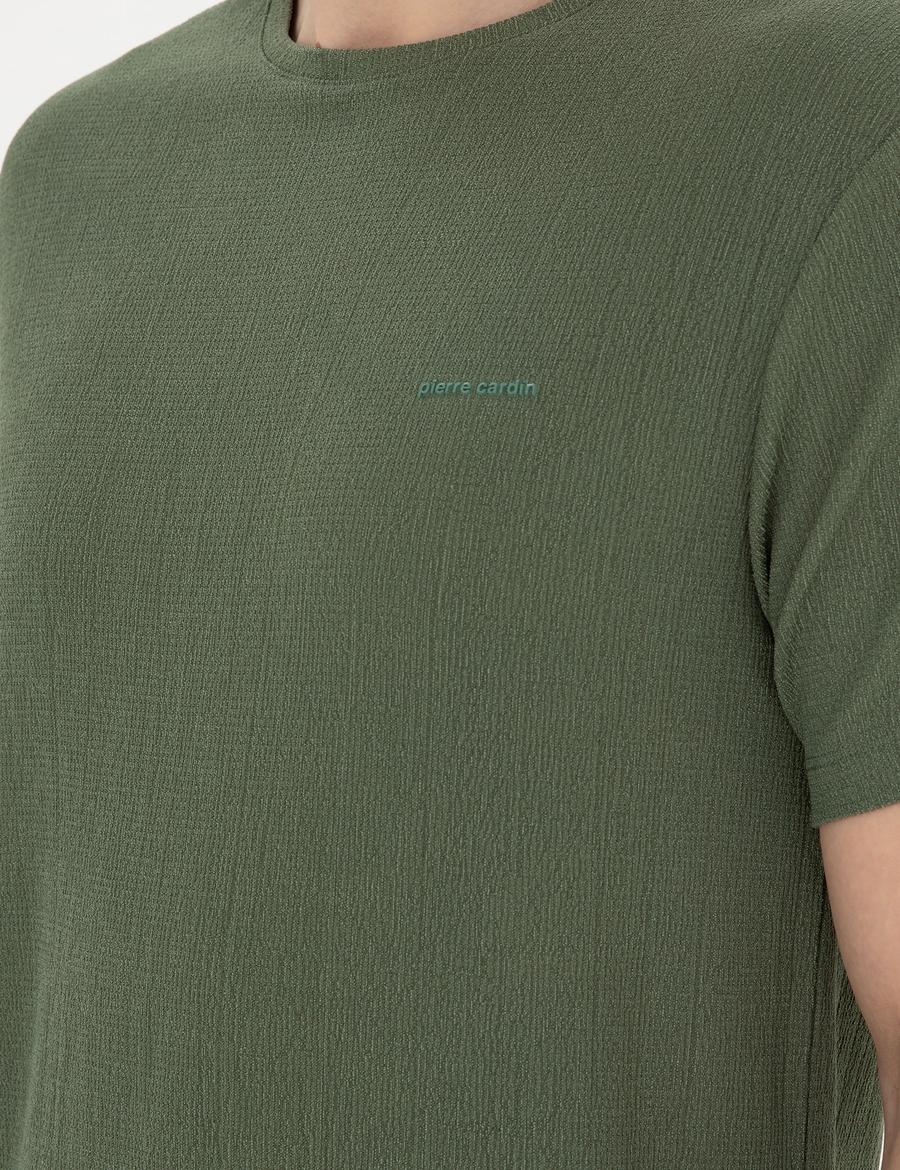 Haki Slim Fit Tişört