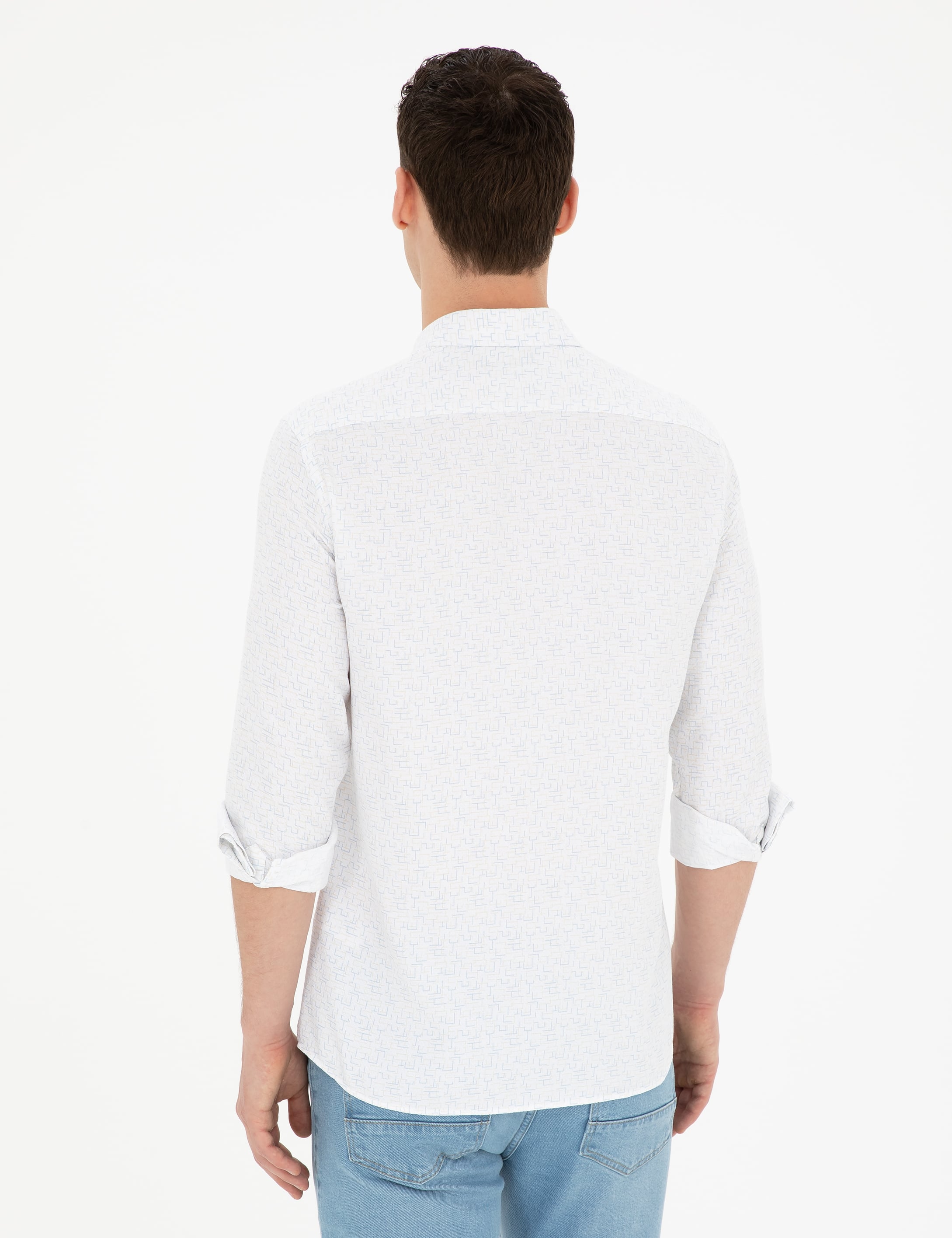 Limon Slim Fit Uzun Kollu Gömlek
