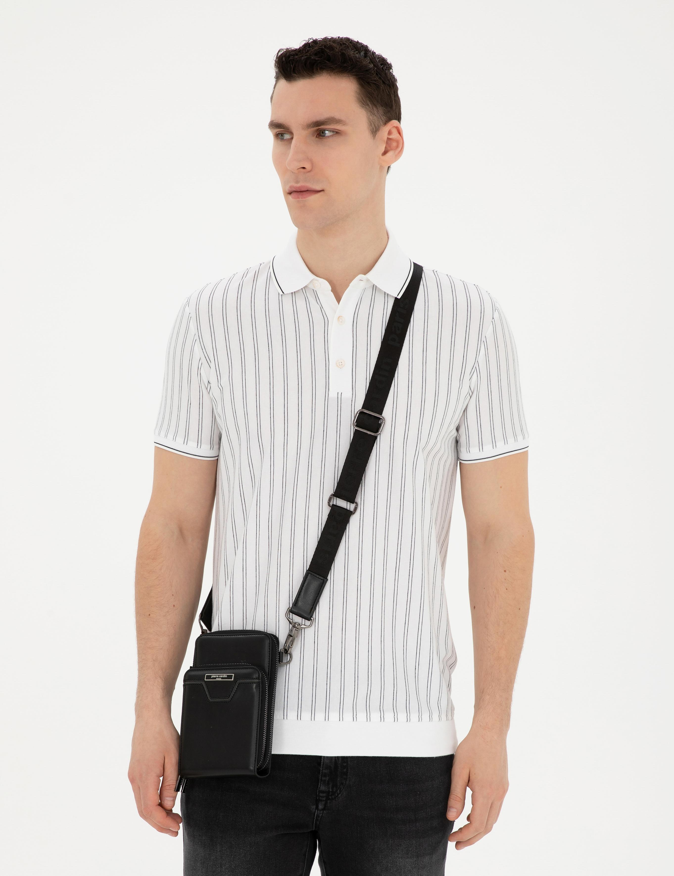 Beyaz Slim Fit Tişört