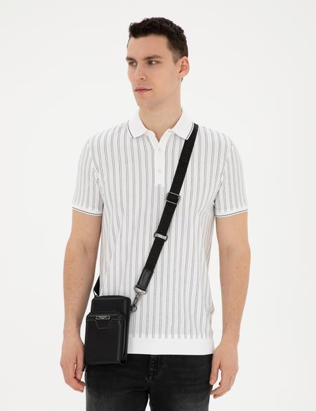 Beyaz Slim Fit Tişört - 50284310034