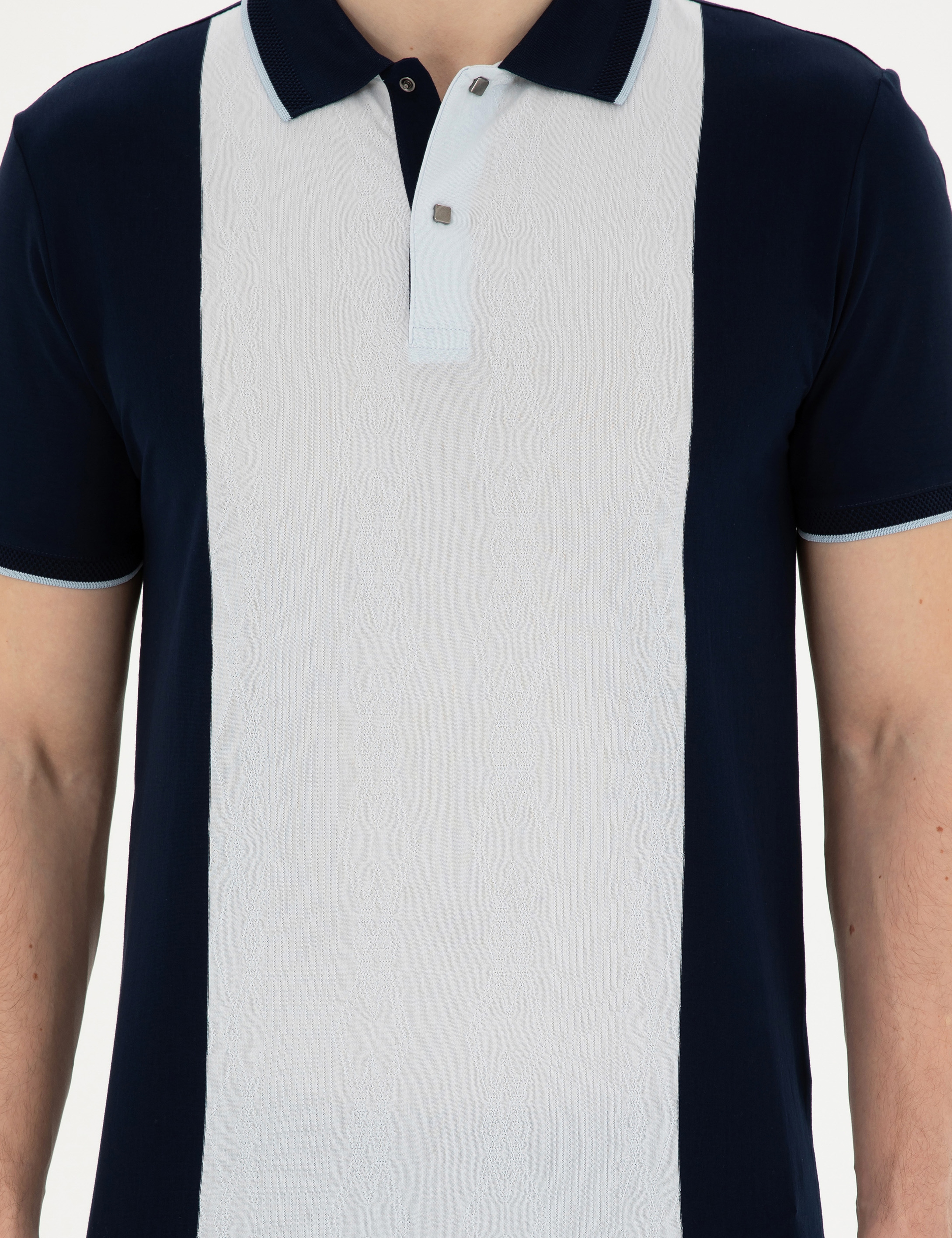 Lacivert Slim Fit Tişört