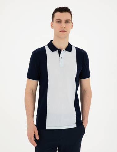 Lacivert Slim Fit Tişört