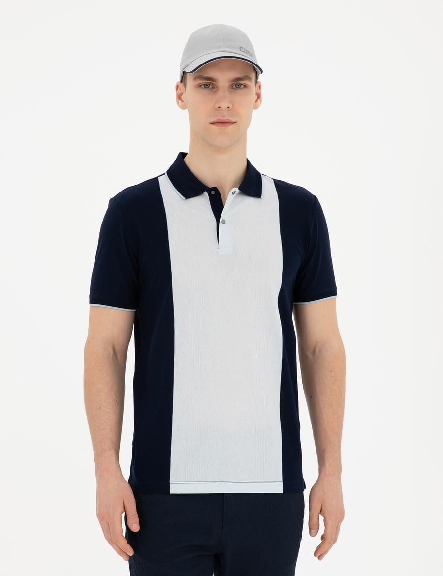 Lacivert Slim Fit Tişört