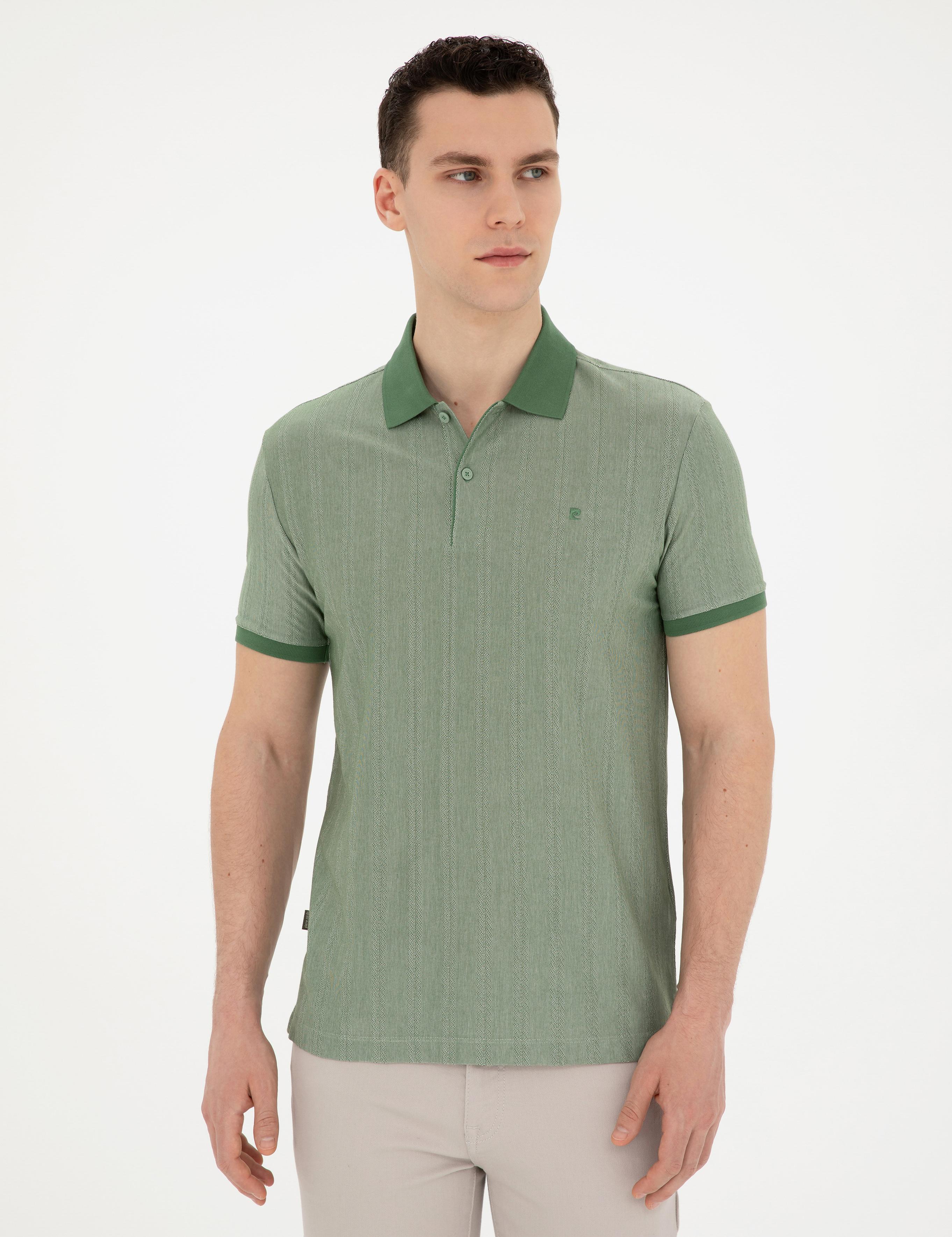 Yeşil Slim Fit Tişört