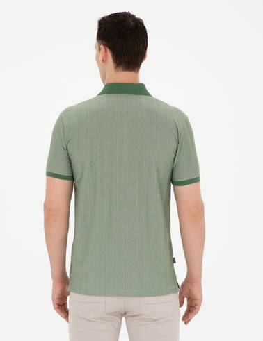 Yeşil Slim Fit Tişört
