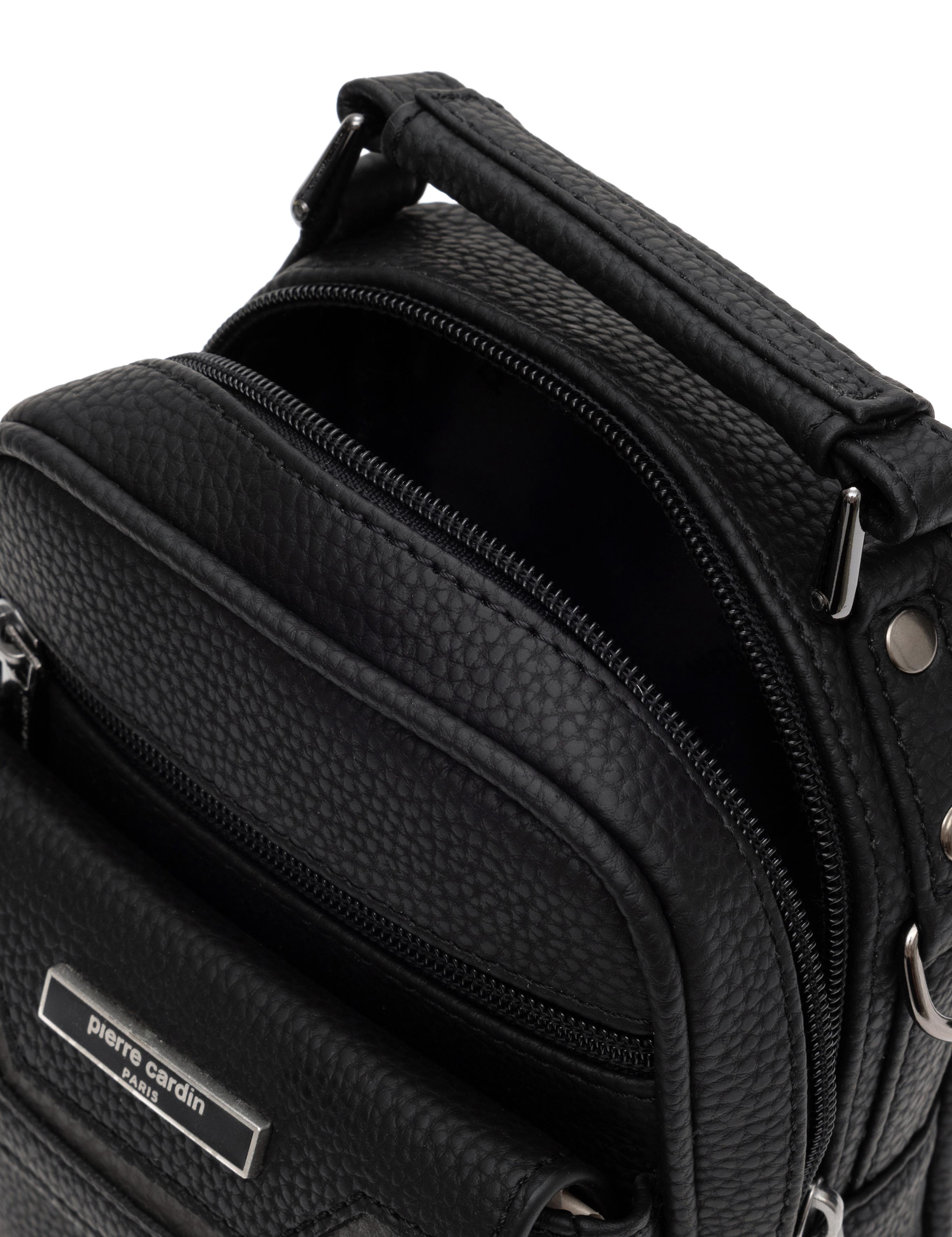 Erkek Siyah Askılı El Çantası