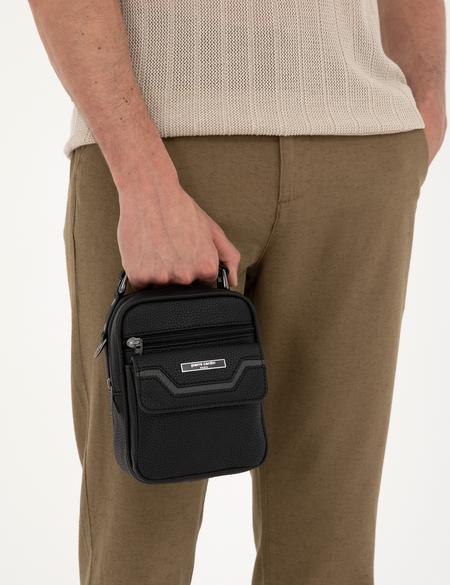 Erkek Siyah Askılı El Çantası - 50288768003