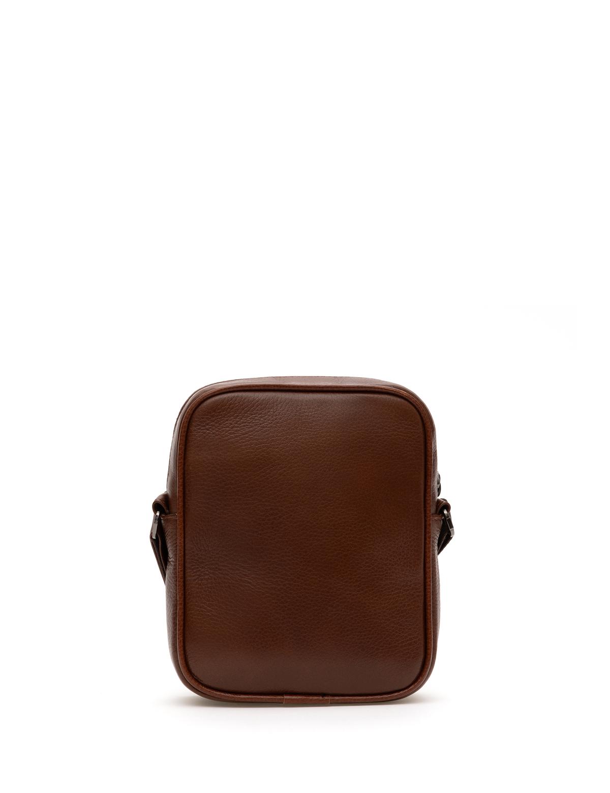 Erkek Taba %100 Deri Omuz Çantası - 50288588001