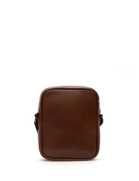 Erkek Taba %100 Deri Omuz Çantası - 50288588001