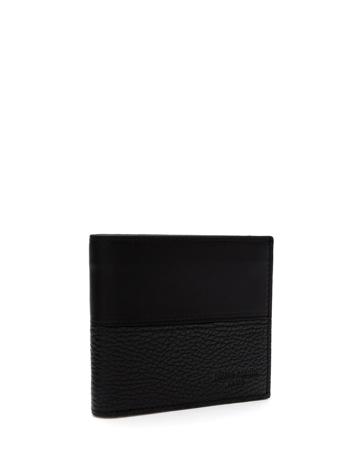 Erkek Siyah Deri Cüzdan - 50294644003