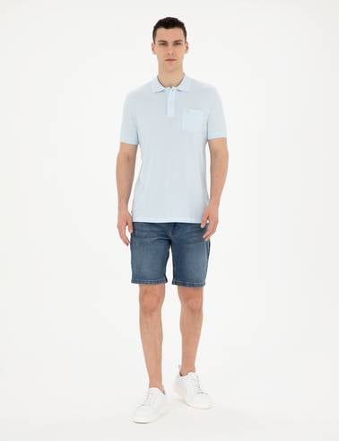 Mavi Slim Fit Jean Şort
