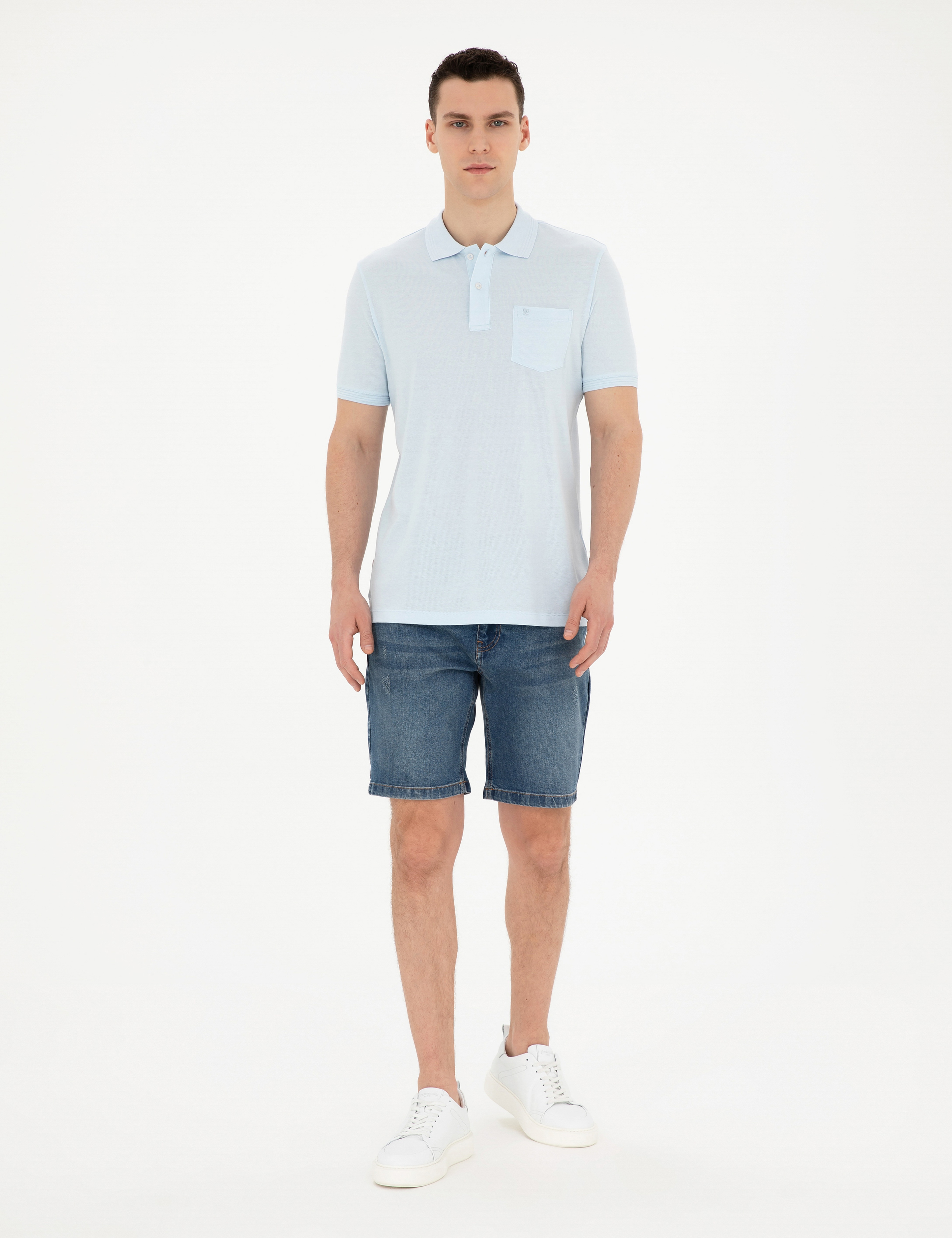 Mavi Slim Fit Jean Şort