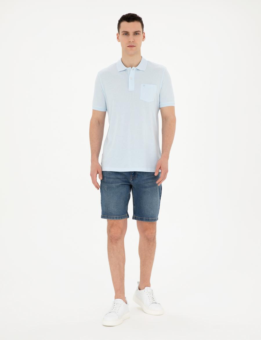 Mavi Slim Fit Jean Şort