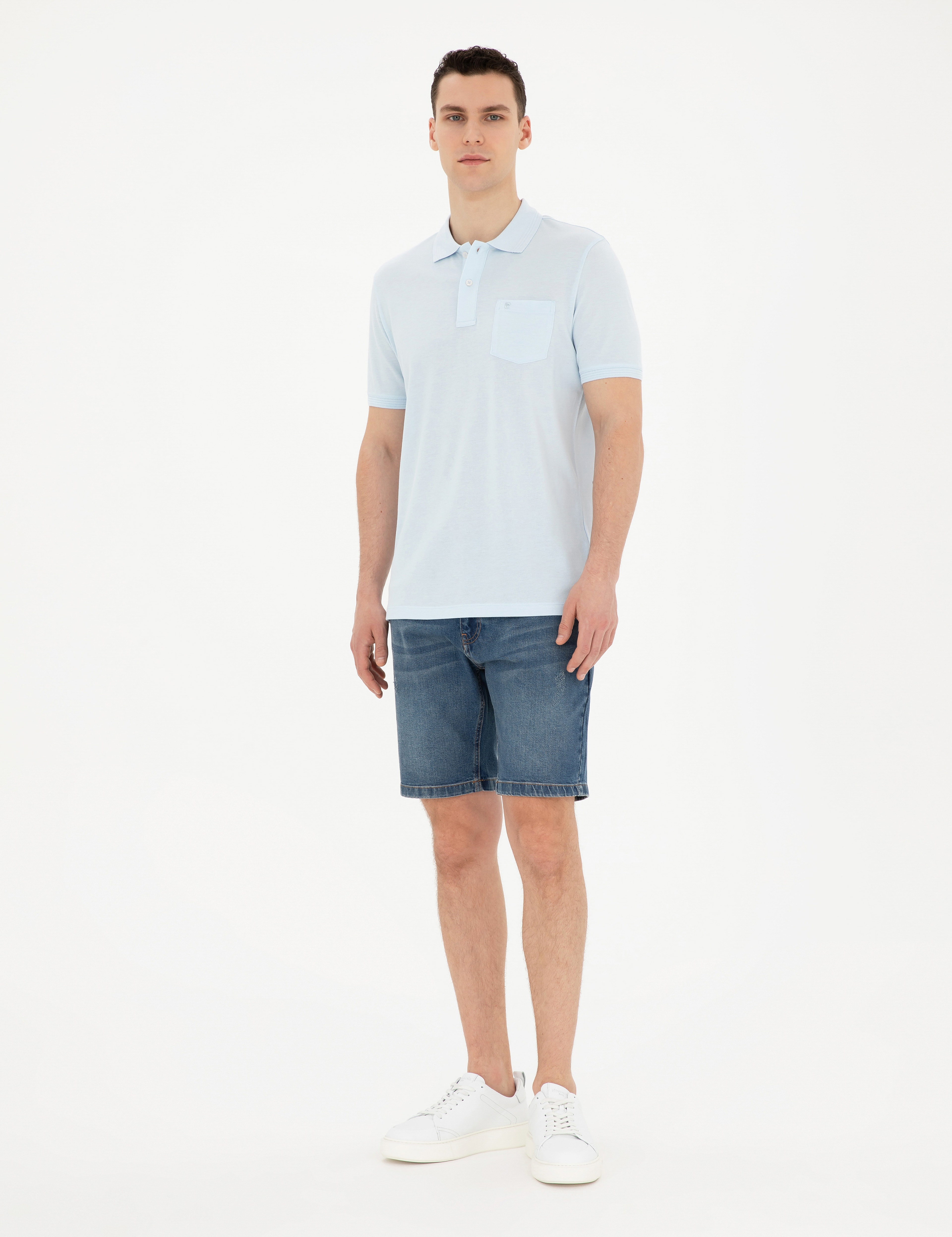 Mavi Slim Fit Jean Şort