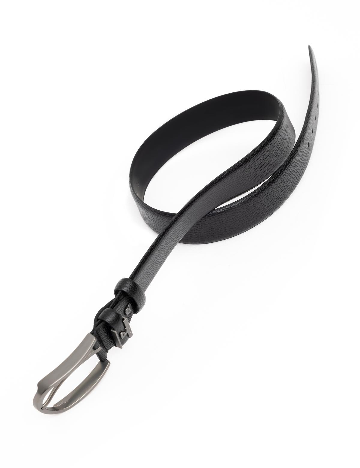 Siyah Denim Kemer - 50294387008