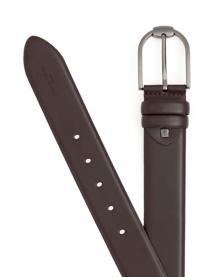 Kahverengi Denim %100 Deri Denim Kemer