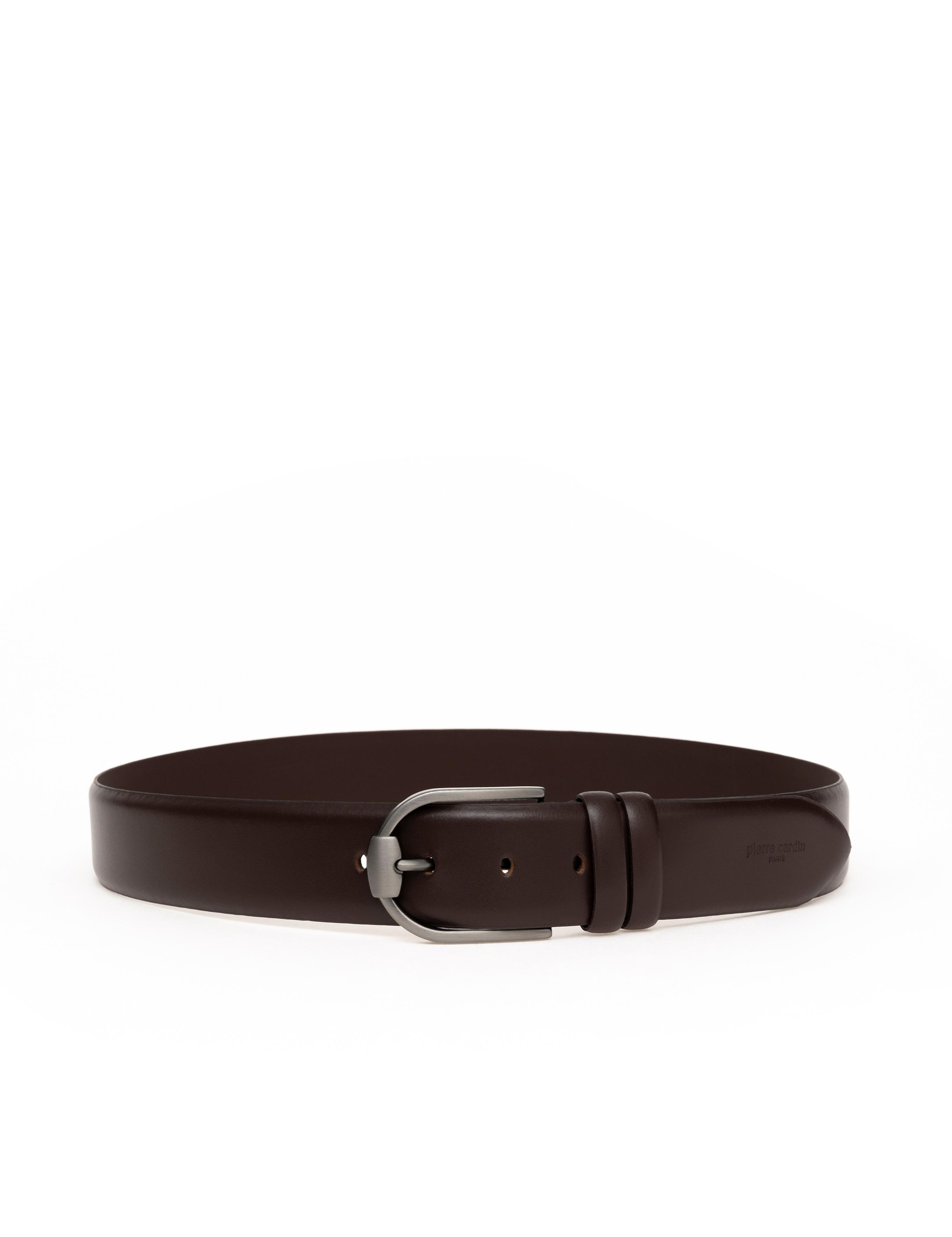 Kahverengi Denim %100 Deri Denim Kemer