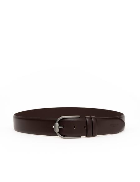 Kahverengi Denim %100 Deri Denim Kemer - 50294388010