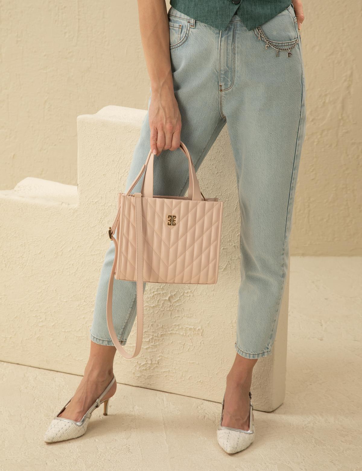 Toz Pembe Omuz Çantası - 50297727003