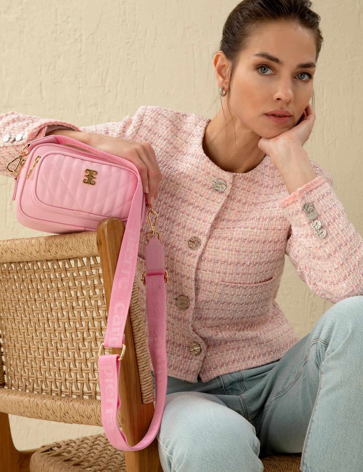 Açık Pembe Çapraz Çanta - 50297729002